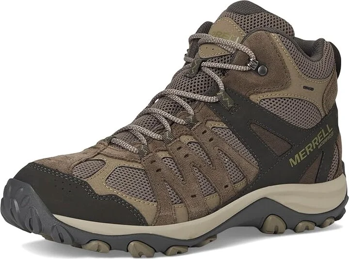 Merrell Accentor 3 Mid Wp Men's Shoes Boulder 1 : 12 M, Leather/Textile - Image 5
