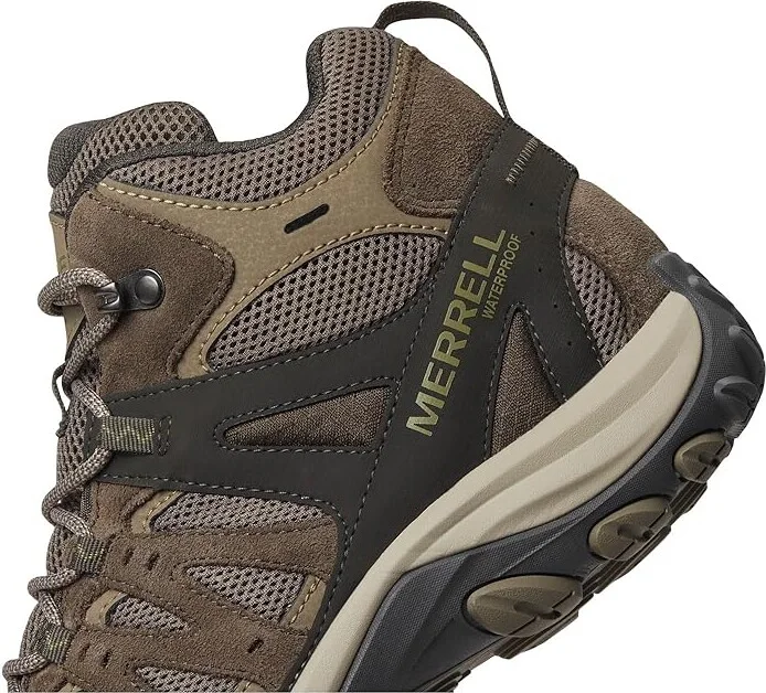 Merrell Accentor 3 Mid Wp Men's Shoes Boulder 1 : 12 M, Leather/Textile - Image 7