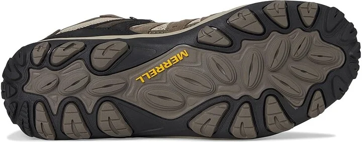 Merrell Accentor 3 Mid Wp Men's Shoes Boulder/Old Gold : 7.5 M, Leather/Textile - Image 3