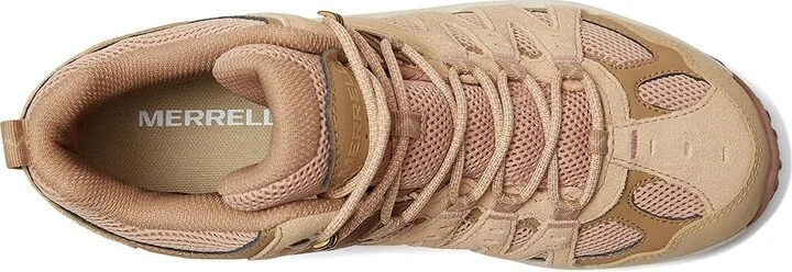 Merrell Accentor 3 Mid Wp Women's Shoes Tan Rose : 8 M, Leather/Textile - Image 2