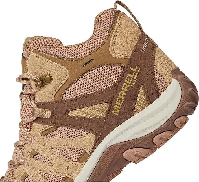 Merrell Accentor 3 Mid Wp Women's Shoes Tan Rose : 8 M, Leather/Textile - Image 7