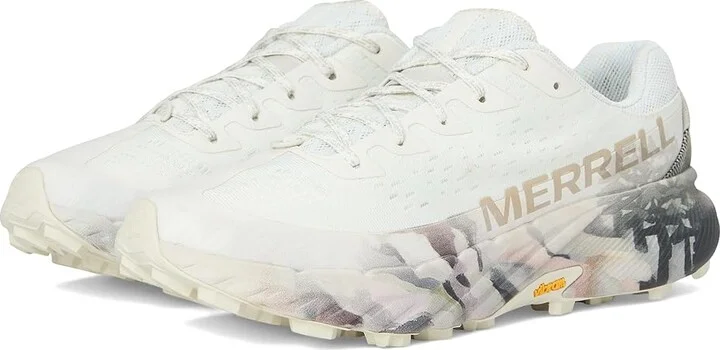 Merrell Agility Peak 5 Aerial Men's Running Shoes Ecru : 9.5 M, Synthetic
