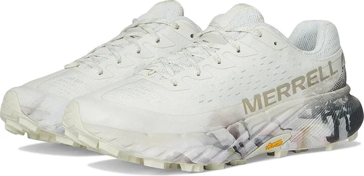 Merrell Agility Peak 5 Aerial Women's Running Shoes Ecru : 8 M, Synthetic