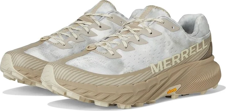 Merrell Agility Peak 5 Bliss Men's Running Shoes Silt : 7 M, Leather/Textile
