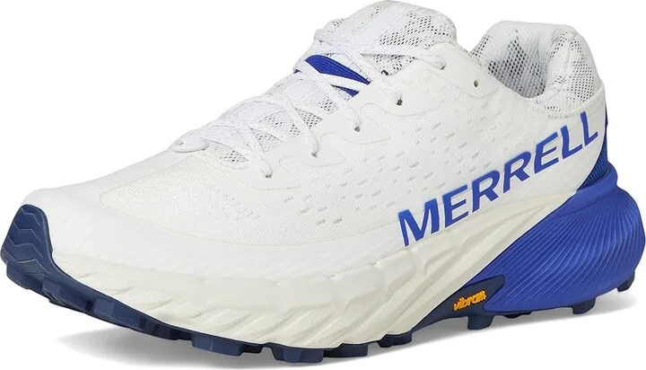 Merrell Agility Peak 5 Men's Shoes Chalk/Sapphire : 7 M, Synthetic/Textile - Image 5