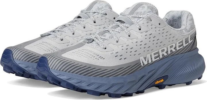 Merrell Agility Peak 5 Men's Shoes Pigeon/Indigo : 7 M, Synthetic/Textile