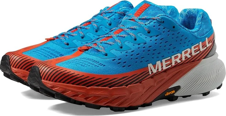 Merrell Agility Peak 5 Men's Shoes Tahoe/Cloud : 9.5 M, Synthetic/Textile