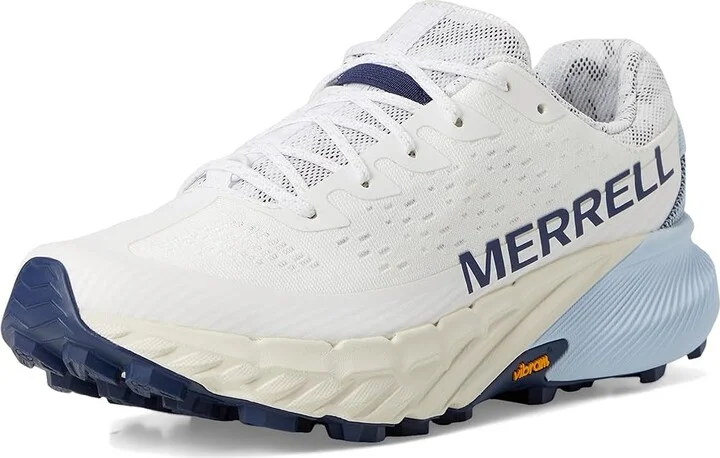 Merrell Agility Peak 5 Women's Shoes Chalk/Ice Blue : 7 M, Synthetic/Textile - Image 5
