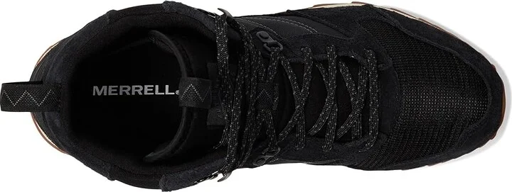 Merrell Alpine 83 Sneaker Recraft Mid Waterproof Men's Boots Black : 12 M, Leather/Suede/Textile - Image 2