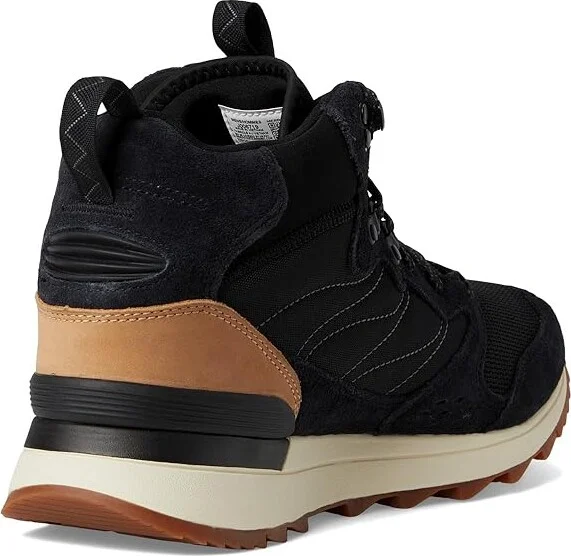 Merrell Alpine 83 Sneaker Recraft Mid Waterproof Men's Boots Black : 12 M, Leather/Suede/Textile - Image 4