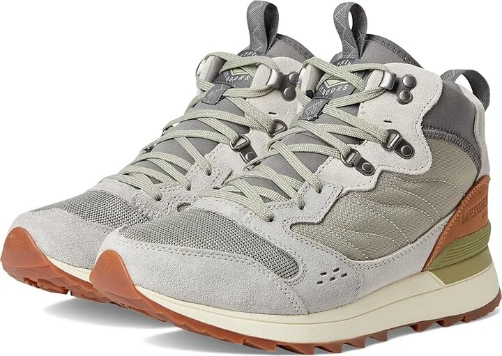 Merrell Alpine 83 Sneaker Recraft Mid Waterproof Men's Boots Charcoal : 13 M, Leather/Suede/Textile