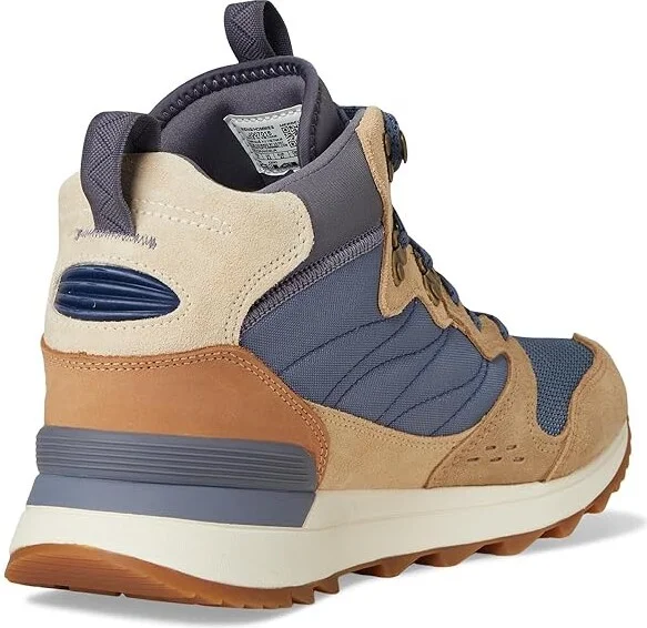 Merrell Alpine 83 Sneaker Recraft Mid Waterproof Men's Boots Indigo : 10 M, Leather/Suede/Textile - Image 4