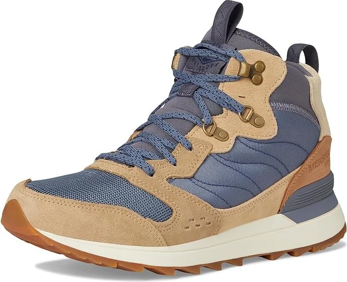Merrell Alpine 83 Sneaker Recraft Mid Waterproof Men's Boots Indigo : 10 M, Leather/Suede/Textile - Image 5