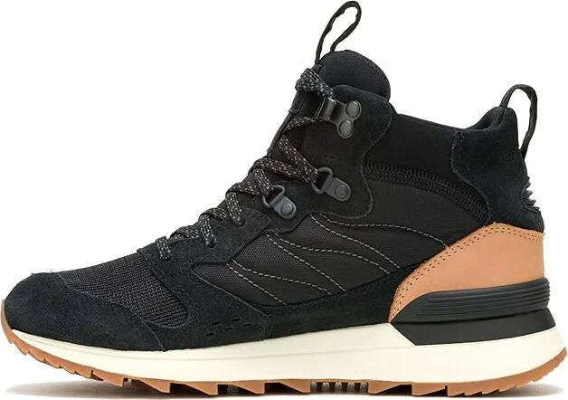 Merrell Alpine 83 Sneaker Recraft Mid Waterproof Women's Boots Black : 5 M, Leather/Mesh/Suede - Image 5