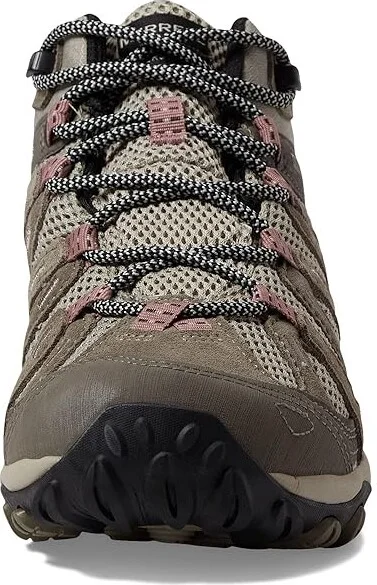 Merrell Alverstone 2 Mid Wp Women's Shoes Aluminum : 5 W, Suede/Textile - Image 2