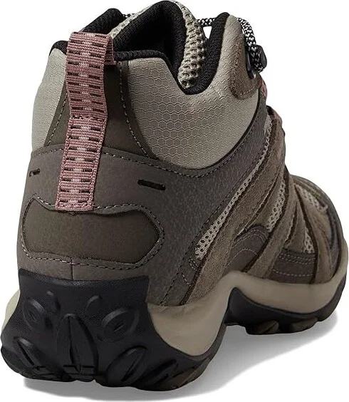 Merrell Alverstone 2 Mid Wp Women's Shoes Aluminum : 5 W, Suede/Textile - Image 4