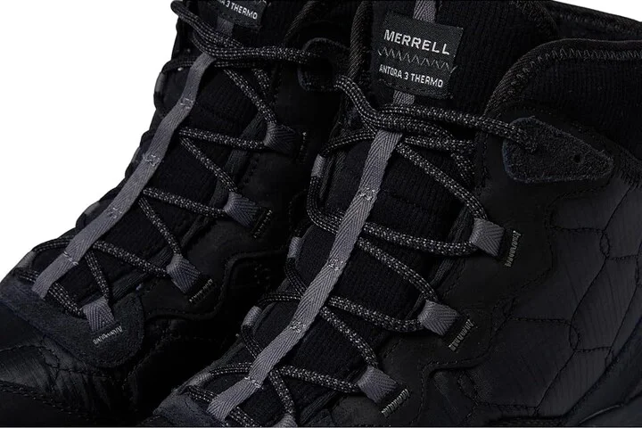 Merrell Antora 3 Thermo Mid Waterproof Women's Shoes Black : 5 M, Synthetic - Image 5