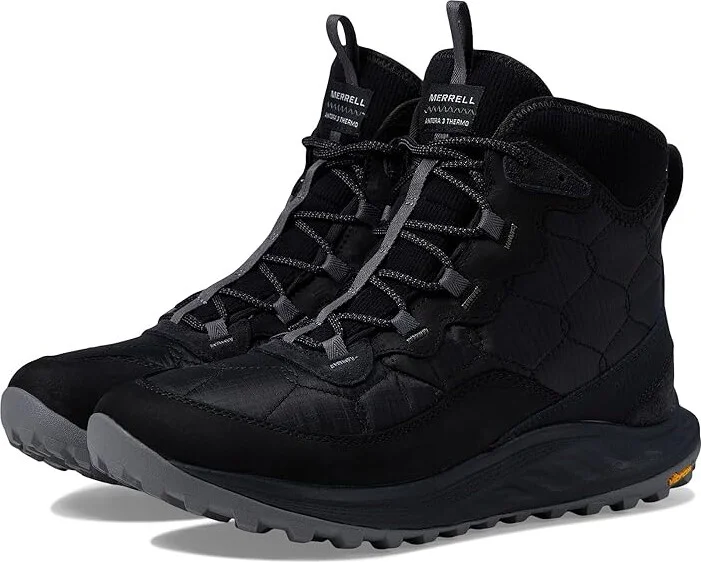 Merrell Antora 3 Thermo Mid Waterproof Women's Shoes Black : 5 M, Synthetic