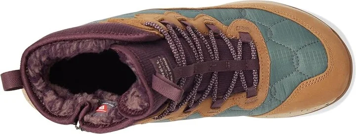 Merrell Antora 3 Thermo Mid Waterproof Women's Shoes Forest : 5 M, Leather/Textile - Image 2