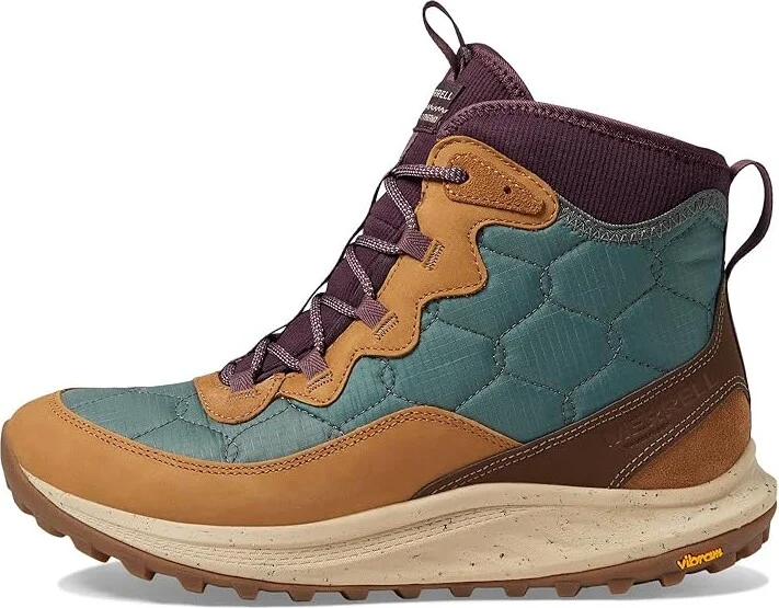 Merrell Antora 3 Thermo Mid Waterproof Women's Shoes Forest : 5 M, Leather/Textile - Image 5