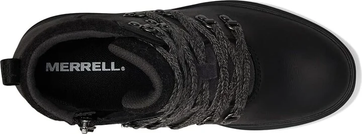 Merrell Chateau III Lace Waterproof Women's Boots Black : 8.5 M, Leather/Rubber - Image 2