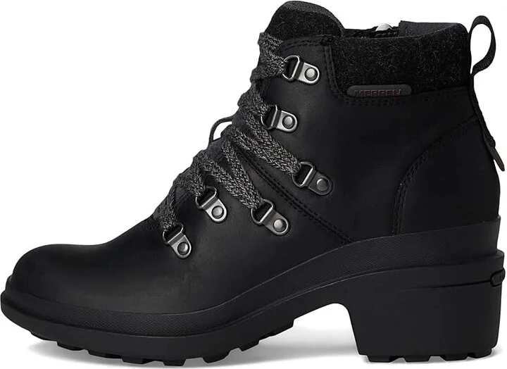 Merrell Chateau III Lace Waterproof Women's Boots Black : 8.5 M, Leather/Rubber - Image 6