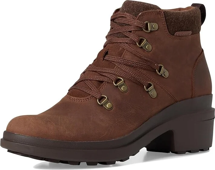 Merrell Chateau III Lace Waterproof Women's Boots Bracken : 9 M, Leather/Rubber - Image 5