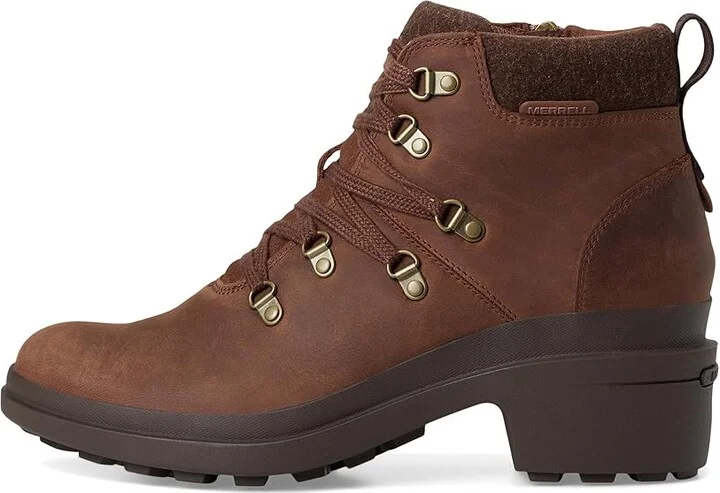 Merrell Chateau III Lace Waterproof Women's Boots Bracken : 9 M, Leather/Rubber - Image 6