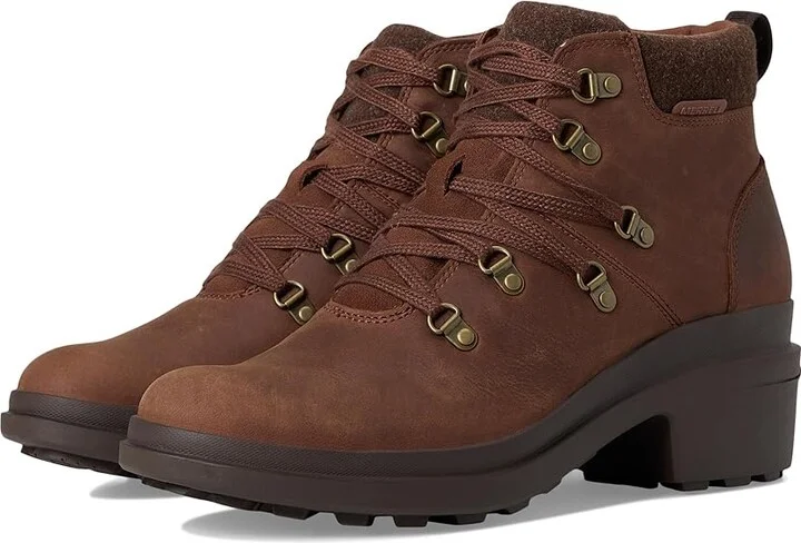Merrell Chateau III Lace Waterproof Women's Boots Bracken : 9 M, Leather/Rubber