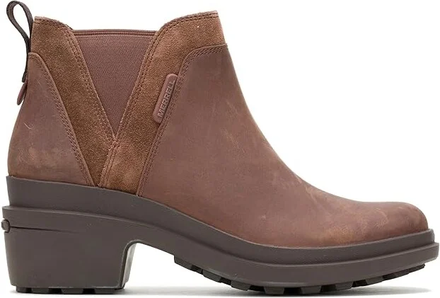 Merrell Chateau III Pull Waterproof Women's Boots Bracken : 10.5 M, Leather/Rubber - Image 6