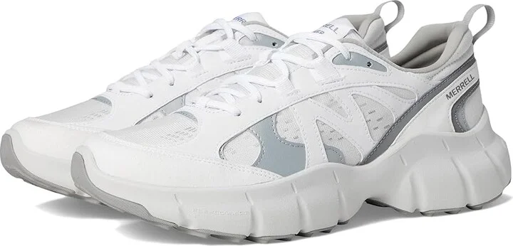 Merrell Clover Tech Sneaker Women's Shoes White : 6.5 M, Leather/Suede/Synthetic