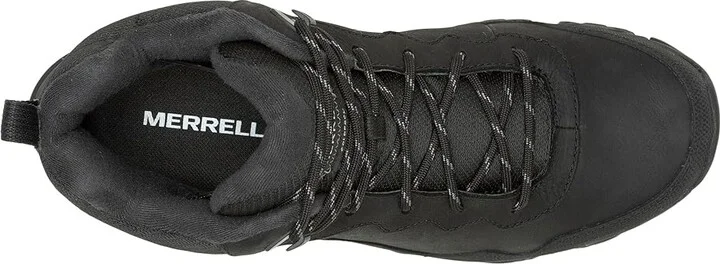 Merrell Coldpack 3 Thermo Mid Waterproof Men's Shoes Black : 7 W, Leather - Image 2