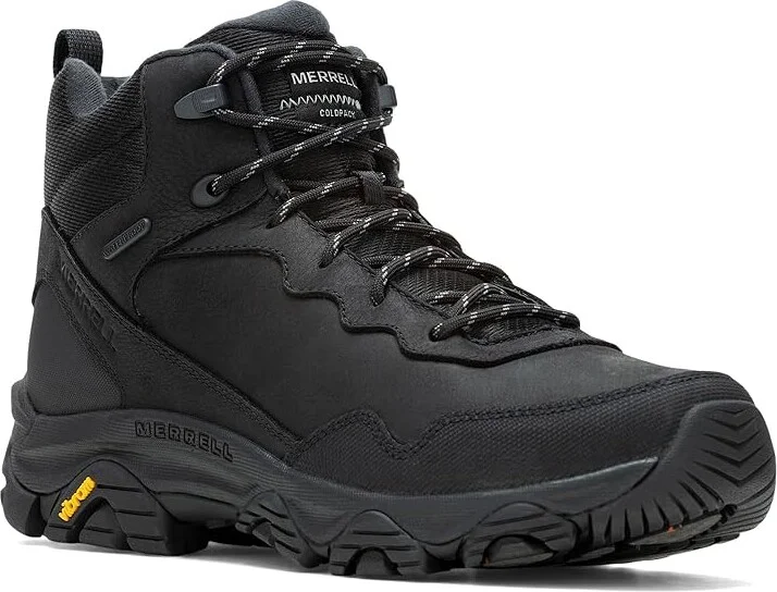 Merrell Coldpack 3 Thermo Mid Waterproof Men's Shoes Black : 7 W, Leather