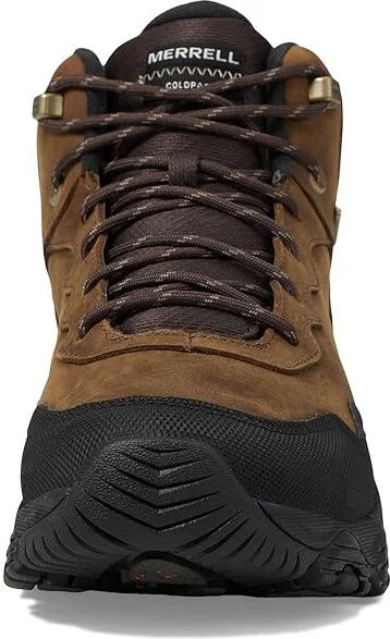 Merrell Coldpack 3 Thermo Mid Waterproof Men's Shoes Earth : 7 W, Leather - Image 2
