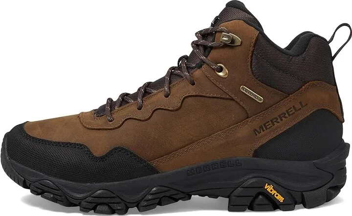Merrell Coldpack 3 Thermo Mid Waterproof Men's Shoes Earth : 7 W, Leather - Image 6