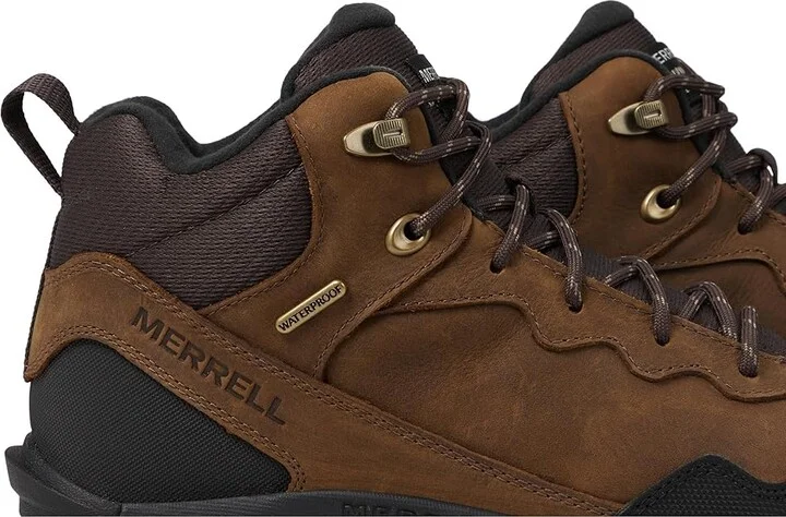 Merrell Coldpack 3 Thermo Mid Waterproof Men's Shoes Earth : 7 W, Leather - Image 7