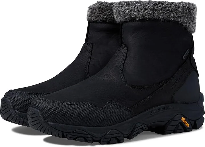 Merrell Coldpack 3 Thermo Mid Zip Waterproof Women's Shoes Black : 5 M, Leather