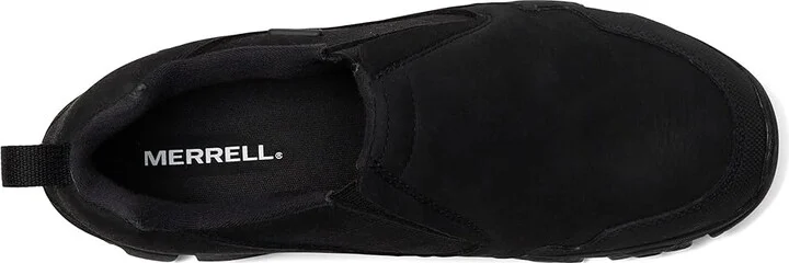 Merrell Coldpack 3 Thermo Moc Waterproof Men's Shoes Black 1 : 7 W, Leather/Synthetic - Image 2