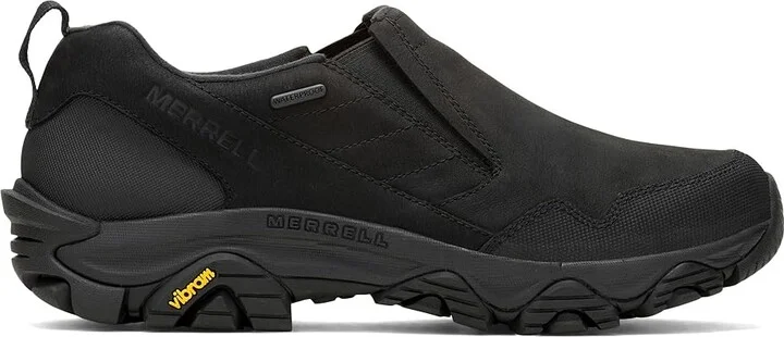 Merrell Coldpack 3 Thermo Moc Waterproof Men's Shoes Black 1 : 7 W, Leather/Synthetic - Image 7