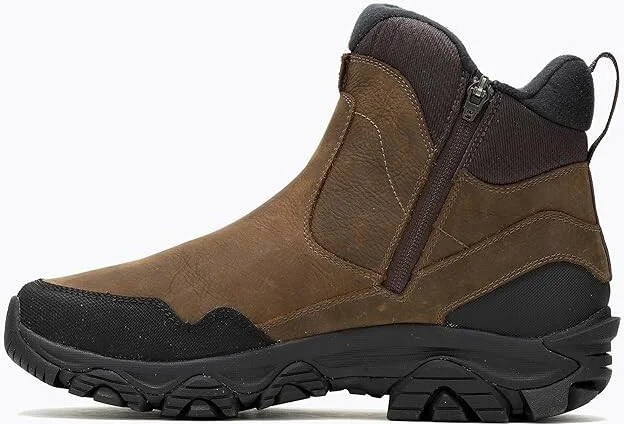 Merrell Coldpack 3 Thermo Tall Zip Waterproof Men's Shoes Earth : 7 W, Leather - Image 6