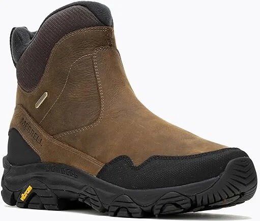 Merrell Coldpack 3 Thermo Tall Zip Waterproof Men's Shoes Earth : 7 W, Leather