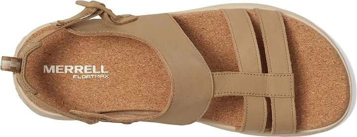 Merrell Fleur Backstrap Women's Sandals Beaver : 7 M, Leather - Image 2