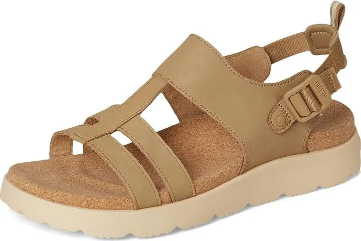 Merrell Fleur Backstrap Women's Sandals Beaver : 7 M, Leather - Image 5