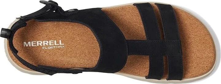 Merrell Fleur Backstrap Women's Sandals Black : 6 M, Leather - Image 2