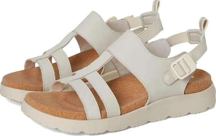 Merrell Fleur Backstrap Women's Sandals Chalk : 5 M, Leather