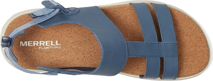 Merrell Fleur Backstrap Women's Sandals Indigo/Seaway : 11 M, Leather - Image 2