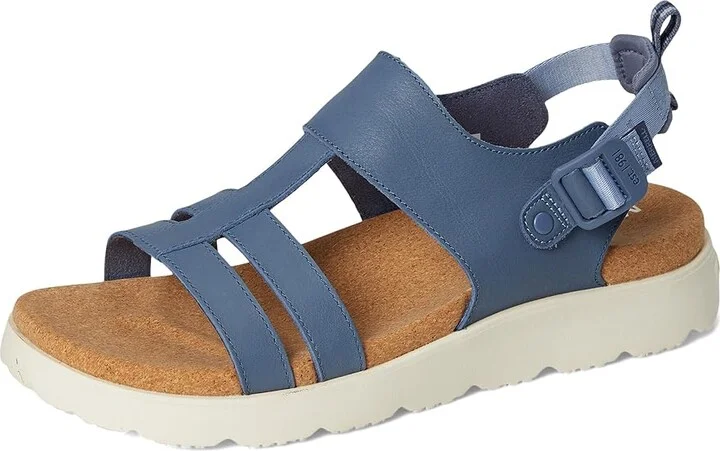 Merrell Fleur Backstrap Women's Sandals Indigo/Seaway : 11 M, Leather - Image 5