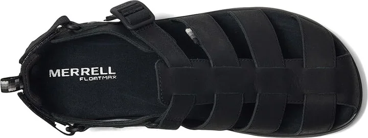 Merrell Fleur Fisherman Women's Sandals Black : 5 M, Leather - Image 2