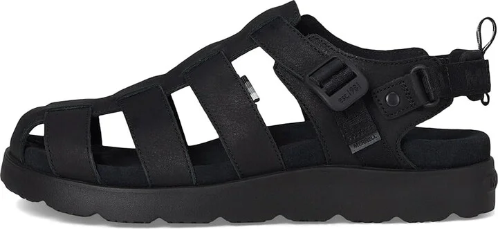 Merrell Fleur Fisherman Women's Sandals Black : 5 M, Leather - Image 6