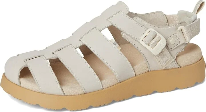 Merrell Fleur Fisherman Women's Sandals Chalk : 7 M, Leather - Image 5